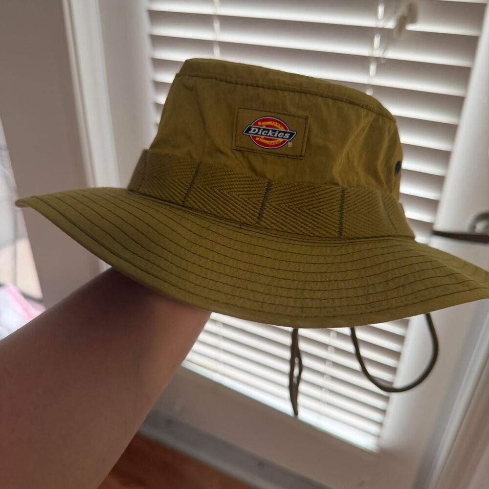 Dickies Men's Khaki and Tan Hat